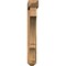 Ekena Millwork Balboa Arts and Crafts Rough Sawn Bracket w/ Offset Brace, Western Red Cedar, 6"W x 34"D x 42"H BKT0604X34X42BOA03RWR - alternate 3